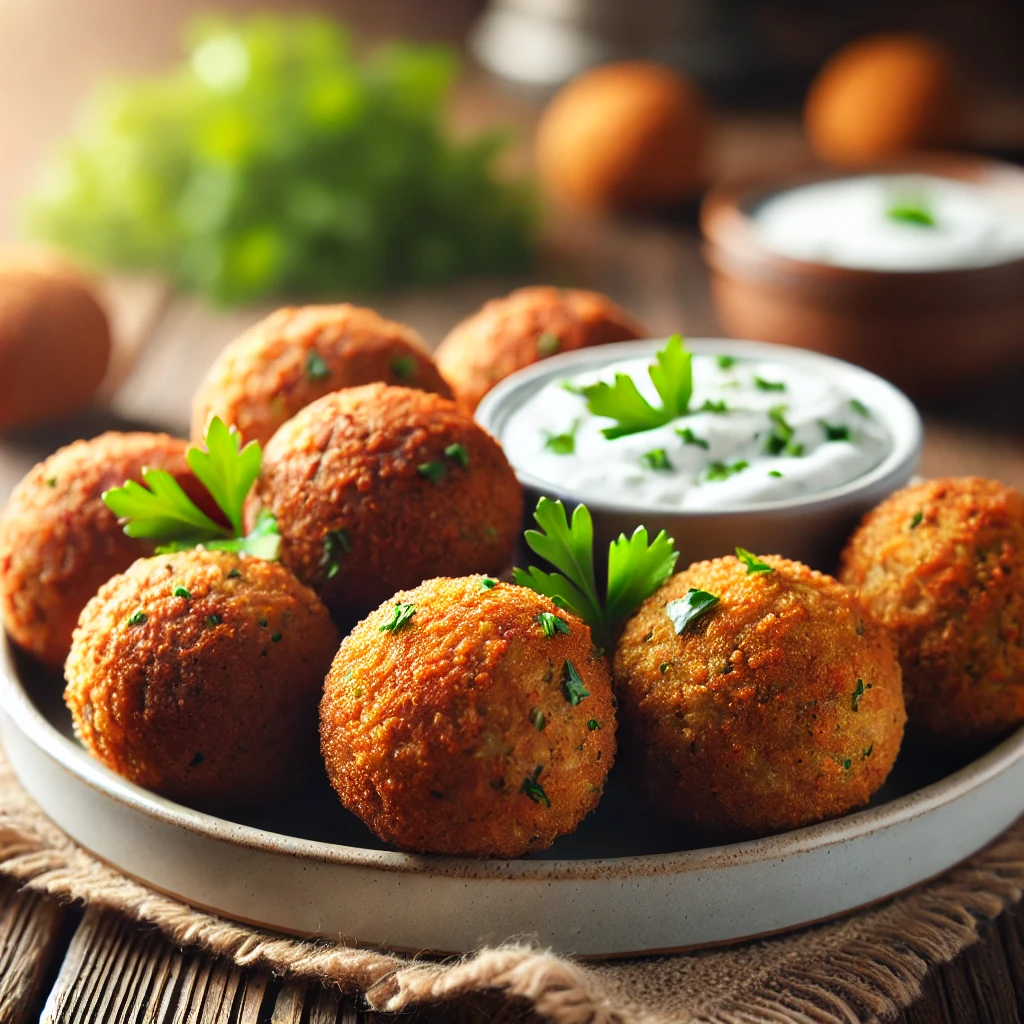 crispy falafel balls