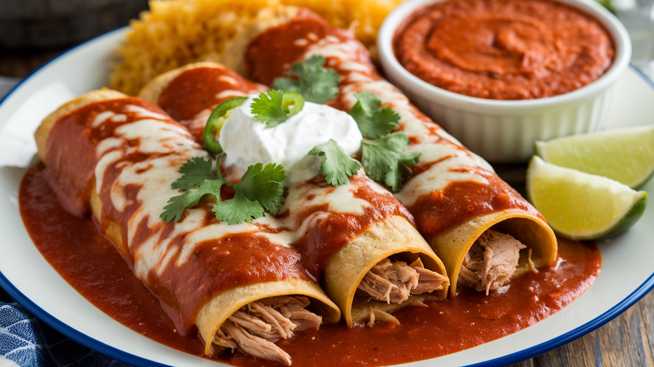 Chicken Enchiladas